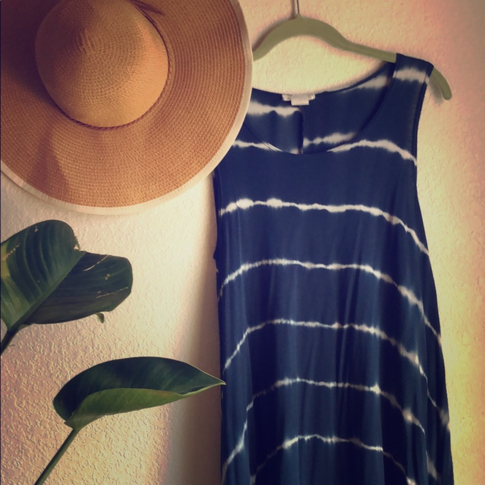 **Sold**Short shift  tie-dye dress